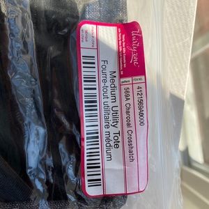 Thirty-One medium utility totes. Charcoal